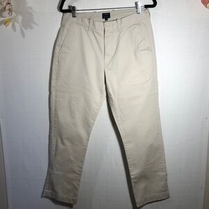 J Crew The Sutton pants , size 31X30, Tan color, good condition